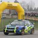 Vorjahressieger in Niedersachsen: Jan Becker im Subaru Impreza WRX